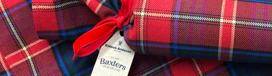 Kinloch Anderson and Baxters 150th Anniversary Tartan