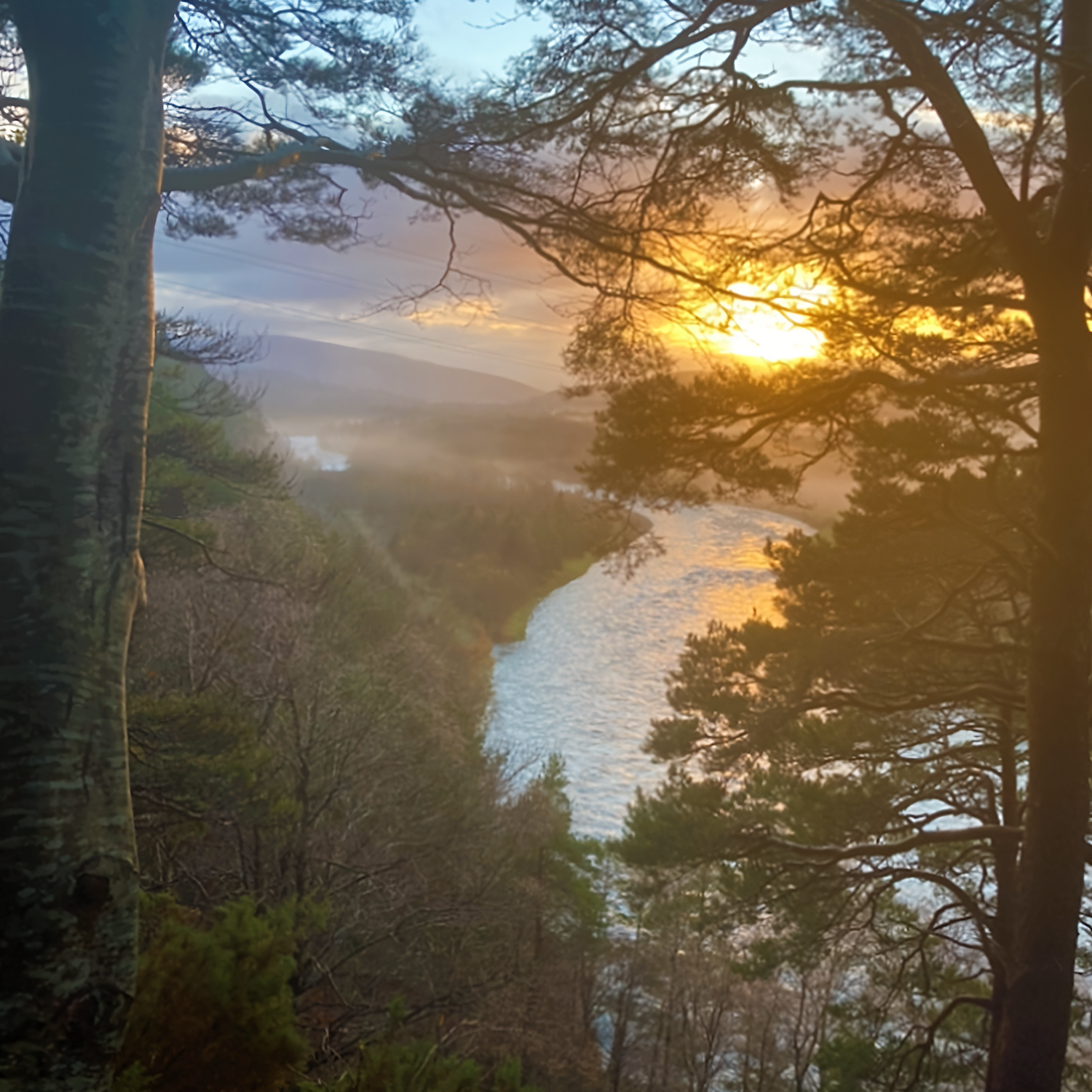 A view of the River Spey from Ordiequish