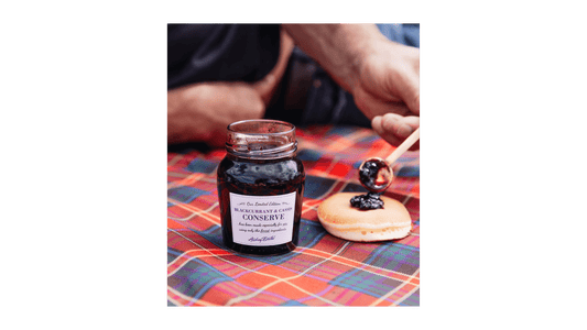 Recipe: Blackcurrant and cassis conserve ice cream