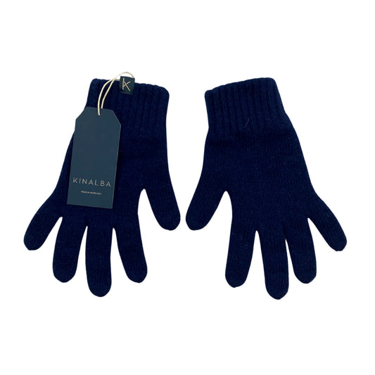 Kinalba Cashmere Navy Gloves