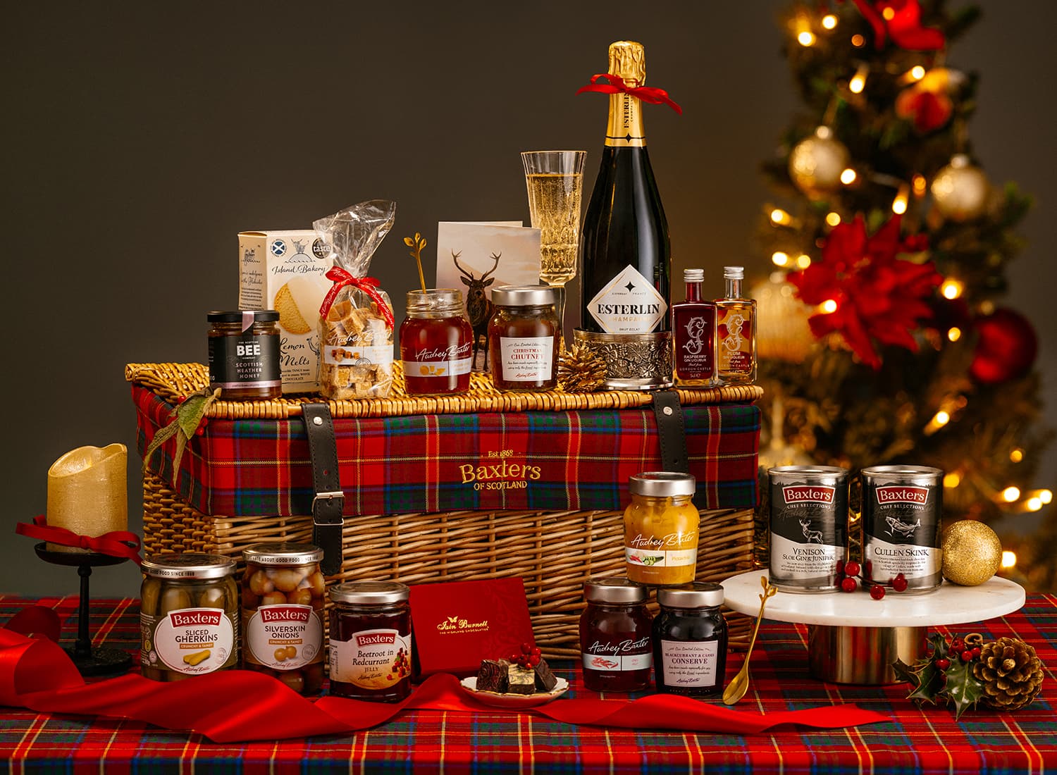 Luxury Hampers from Baxters of Scotland November 2023