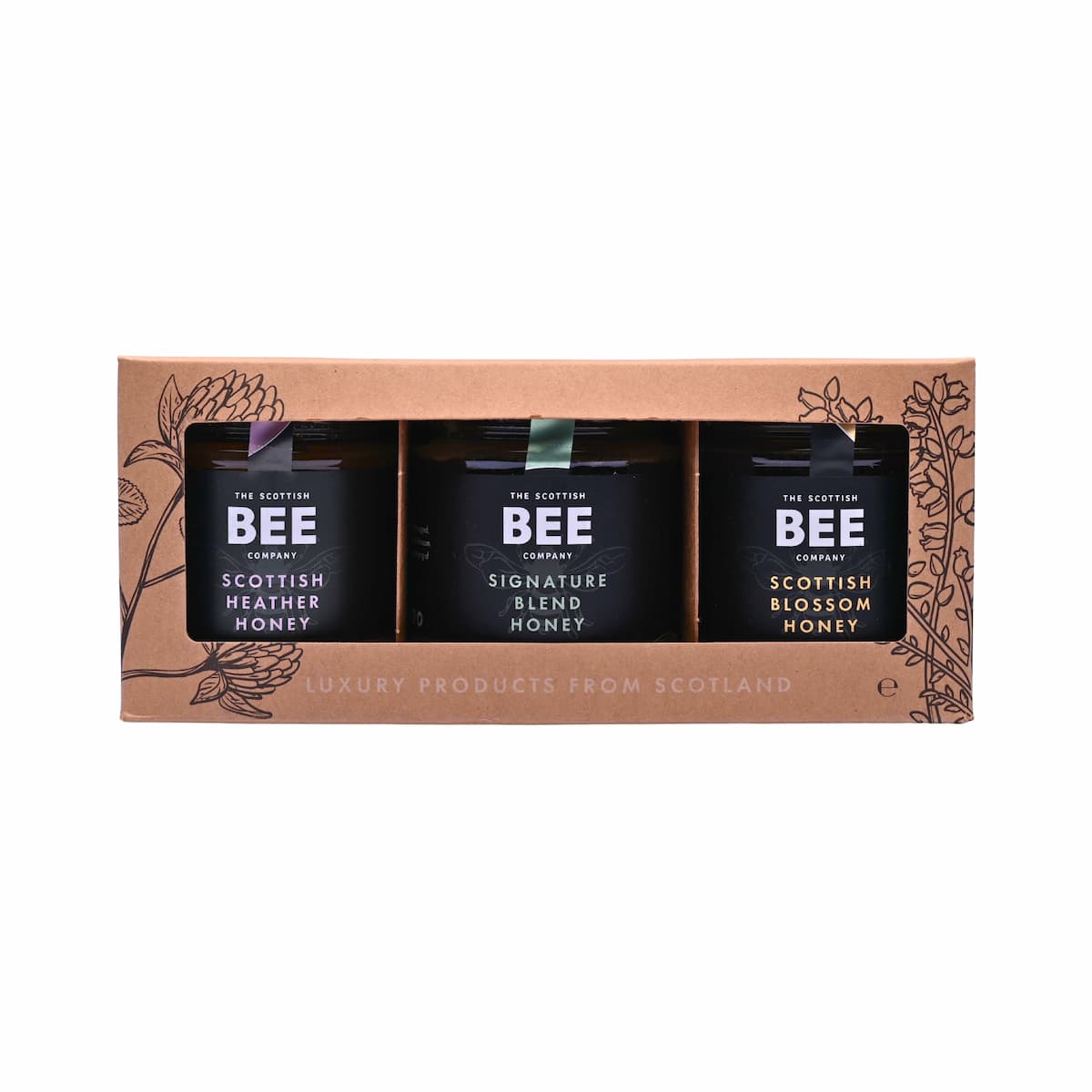 Scottish Bee Company Trio of Honeys Gift Set